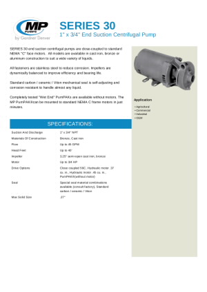 series-30-end-suction-centrifugal-pump