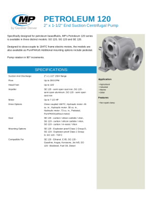petroleum-120-end-suction-centrifugal-pump
