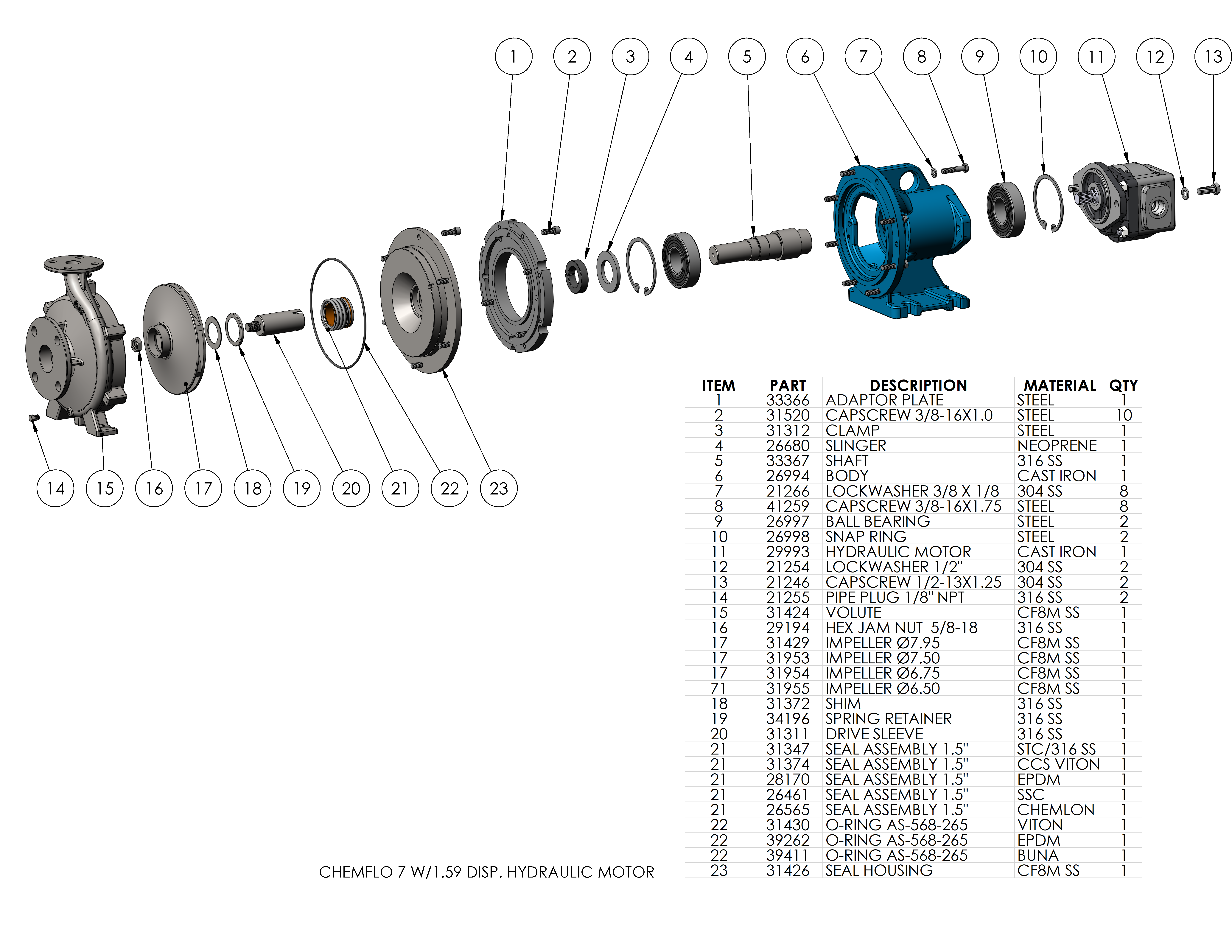 chemflo-7-hydraulic_parts-list-chemflo-7-w-1-59-disp-hydraulic-motor